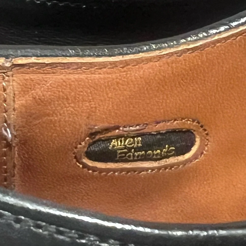Allen Edmonds Black Oxford Dress Shoes